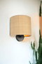 Opviq Lámpara de Pared 8852-6 Beige y Negro